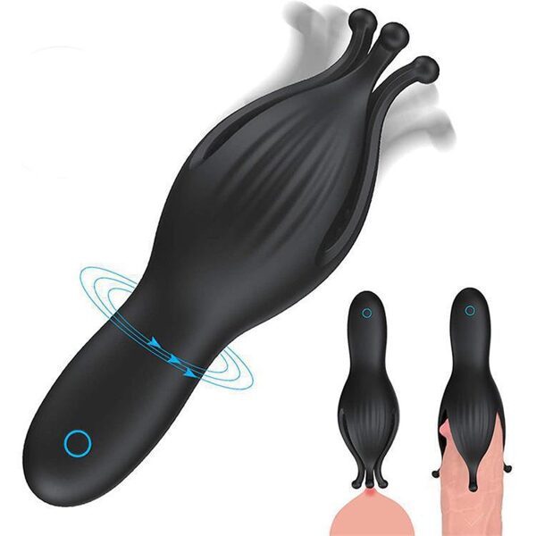 Penis masturbator with 10 vibration modes