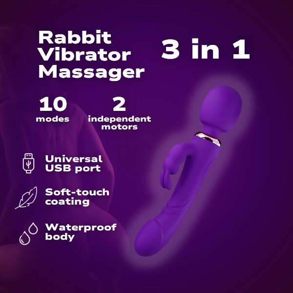 3 in 1 Rabbit Vibrator